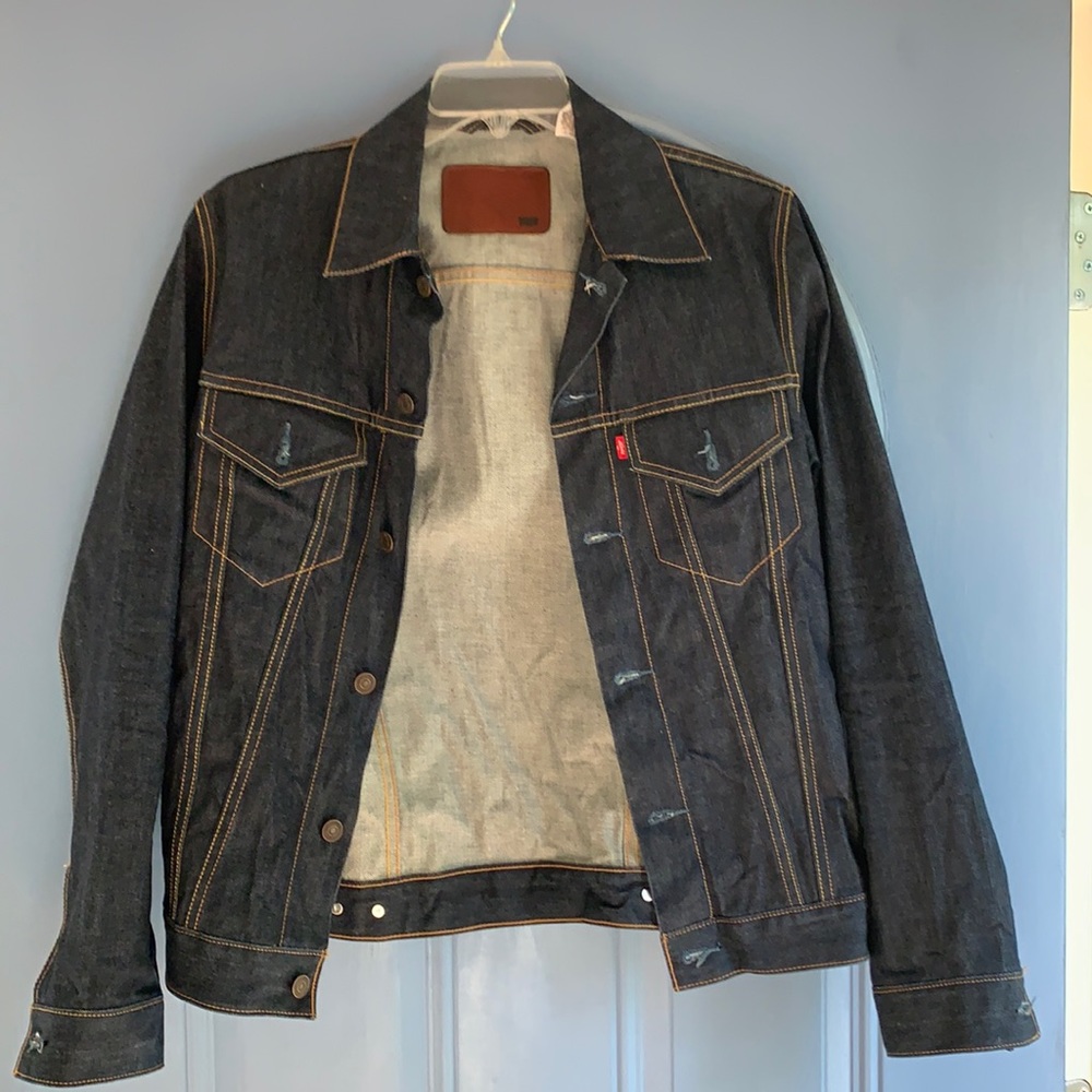 Levi’s denim jacket.  Medium.  Like new.